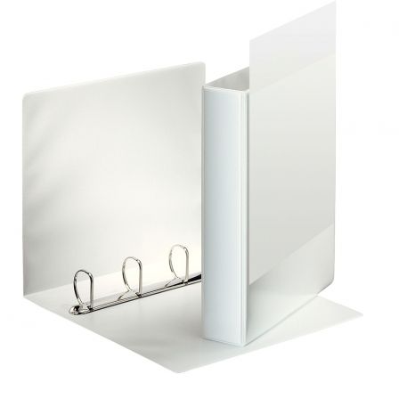 GRAFOPLAS Carpeta Canguro A4 Blanca con Anillas Mixtas